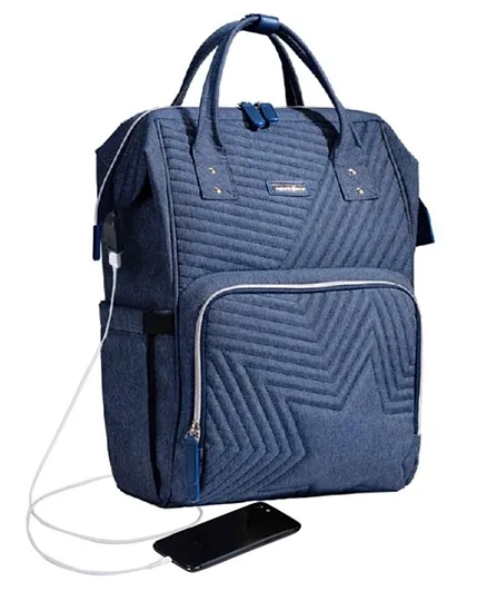 صانفينو - حقيبة حفّاضات اللون: أزرق