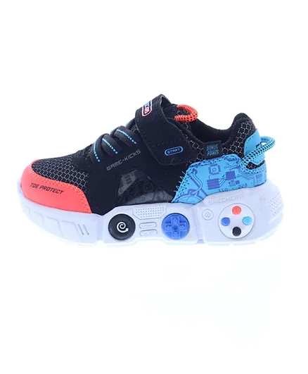 Skechers Lil Gametronix Shoes - Navy