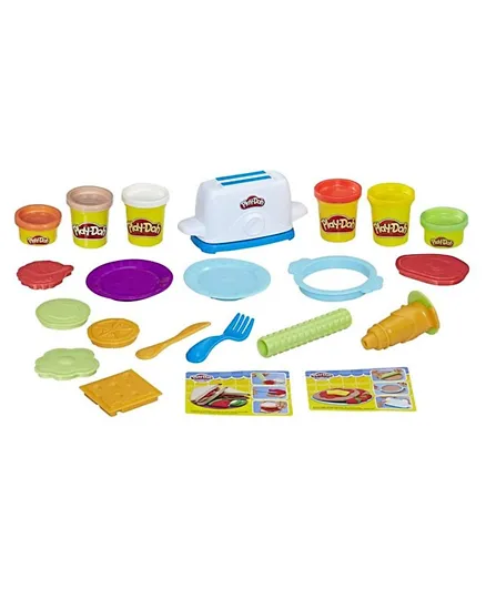 Play-Doh Kitchen Creations Toaster Creations Sandwich Play Food Set with 6 Non-Toxic Colors