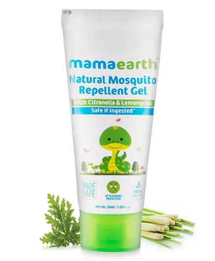 Mamaearth Natural Mosquito Repellent Gel - 50 ml