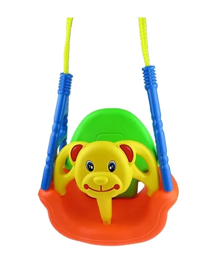 King Sport Real Action Bear Swing Set - Red