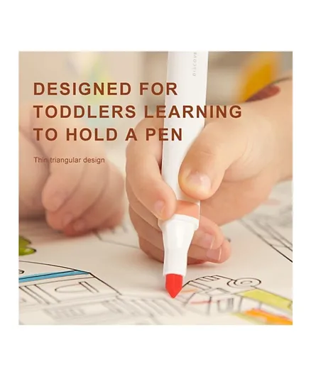 أقلام تحديد قابلة للغسل من ميدير - 36 لون