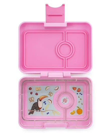 Yumbox Stardust Mini Snack 3 Compartment Lunchbox - Pink