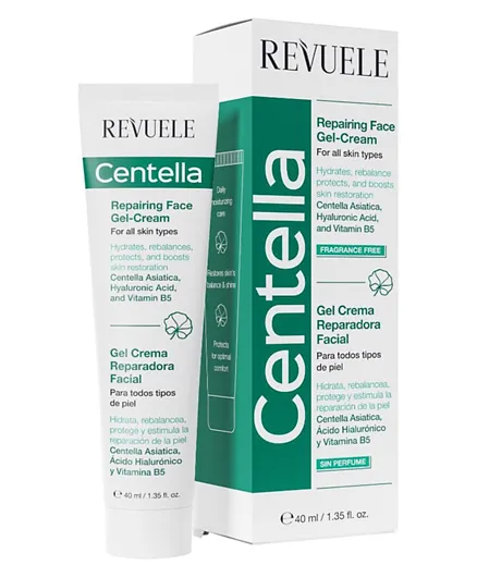 REVUELE Centella Repairing Face Gel Cream - 40mL