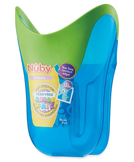 Nuby Tear Free Rinse Pail - Blue