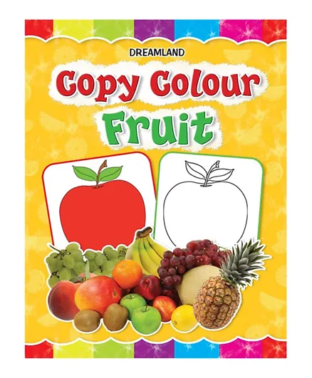 Copy Colour Fruits - English