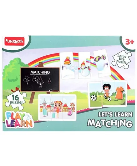 Funskool Matching Puzzle - 16 Pieces