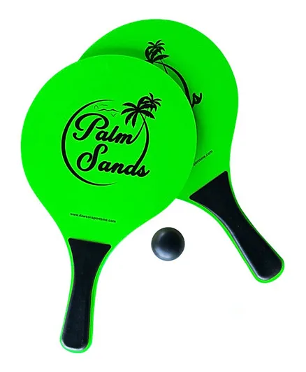 Dawson Sports Palm Sands Neon Paddel Set - Green