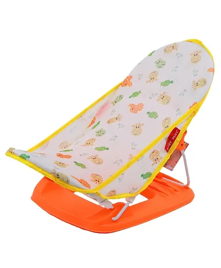 Baby Plus Baby Bather With 3 Position Recline Backrest - Orange