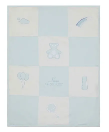 ليتل آي ايه - بطانية القطنية العضوية بتصميم دبدوب تيدي