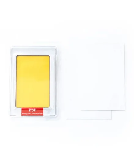 Babies Basic Clean Fingerprint With Two Imprint Cards - Yellow