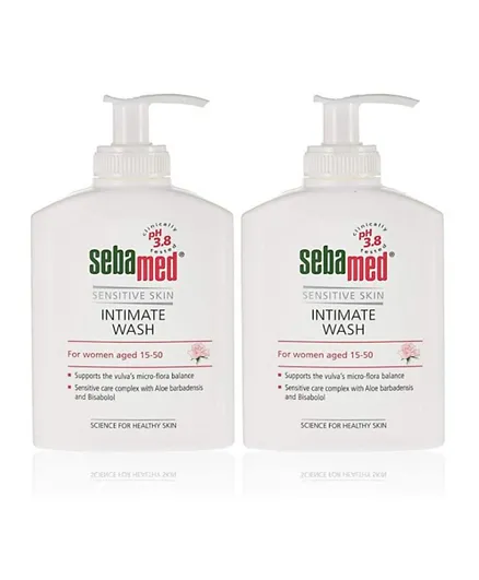 Sebamed Intimate Wash pH 3.8 Pack of 2 - 200mL