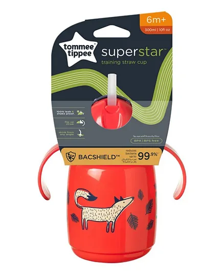 Tommee Tippee Babies Superstar Training Sippee Cup - Red