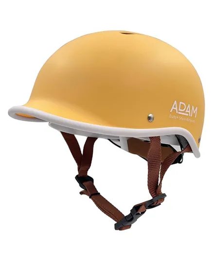 خوذة قبعة دراجة آدم مقاس صغير - أصفر