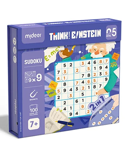 Mideer Think Einstein Sudoku Game - 205 Pieces