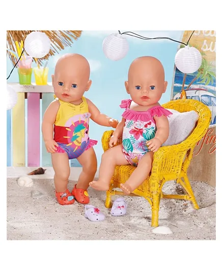 Baby Born Holiday Swimsuits Assorted Design (Doll not included)
