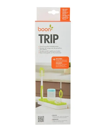 Boon Sprig Drying Rack + Trip Travel drying Rack & Bottle Brushes