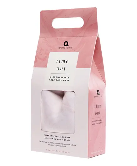 Aroma Home Time Out Rose Body Wrap - Infused with Rose Fragrance