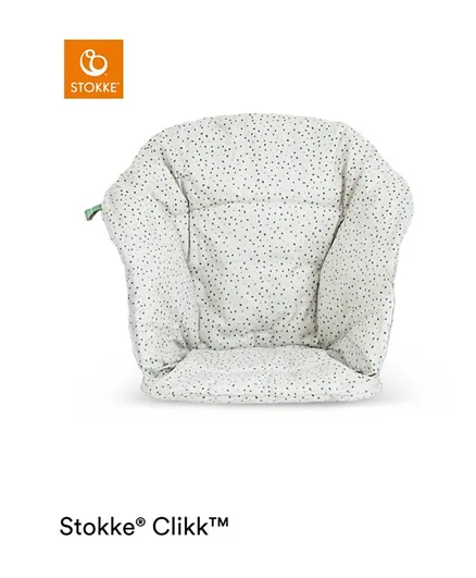 Stokke Clikk Cushion For Baby High Chair - Grey Sprinkles