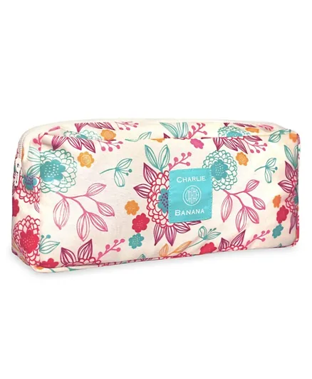 Charlie Banana Multi Purpose Wet Pouch  Peony Blossom - Pink