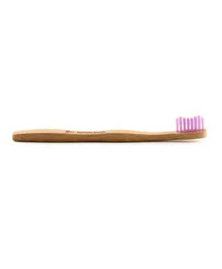 The Humble Co. Brush Kids Bamboo Toothbrush - Purple