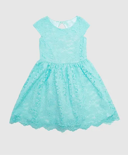 The Children's Place Mommy And Me Lace Dress - Green