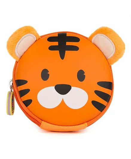 Boppi Tiny Trekker Tiger Keychain Pouch - Orange