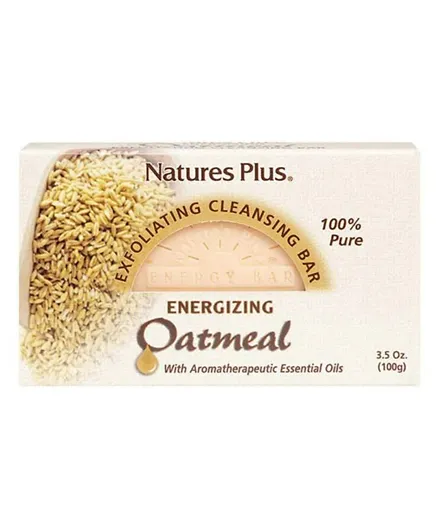 NATURES PLUS Oatmeal Cleansing Bar - 100g