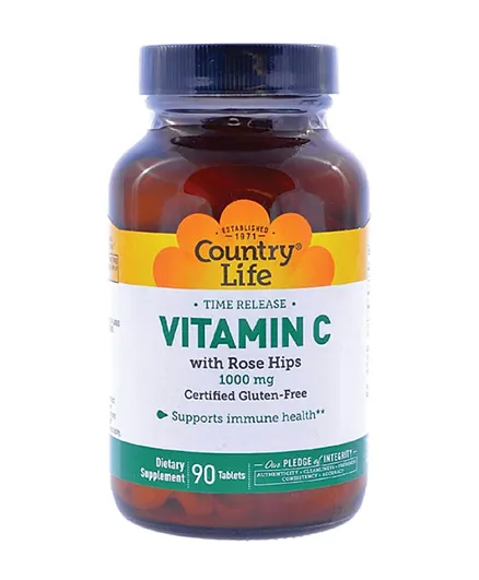 Country Life Vitamin C 1000mg - 90 Tablets