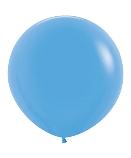 بالونات لاتكس دائرية من سيمبرتكس - أزرق - عبوة من قطعتين