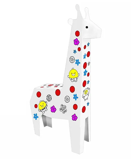 Eazy Kids DIY Doodle Coloring Giraffe with Music and Light - Multicolor