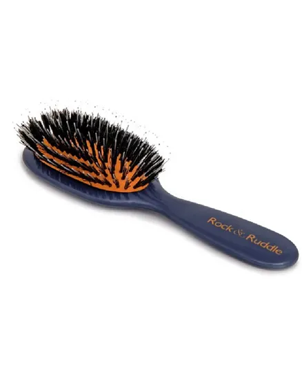Rock & Ruddle Small Hairbrush - Navy Blue