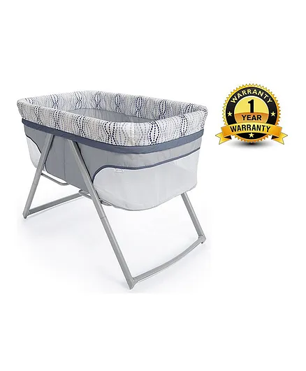 Ingenuity Fold Away Rocking Bassinet - Fletcher