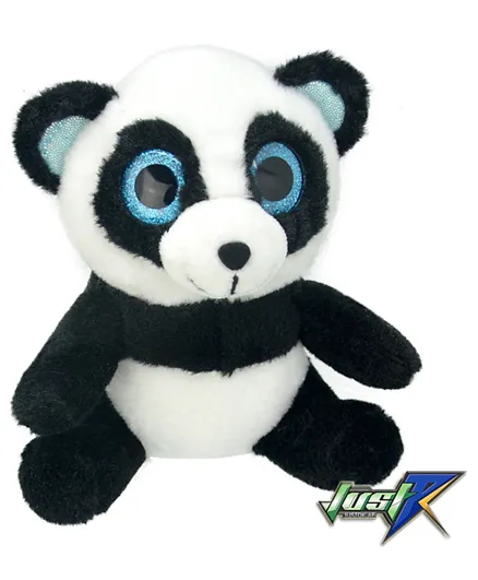 Wild Planet Orbys Panda Soft Toy Small - Black & White