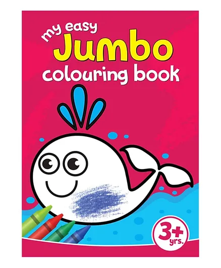 My Easy Jumbo Easy Colouring Book - English