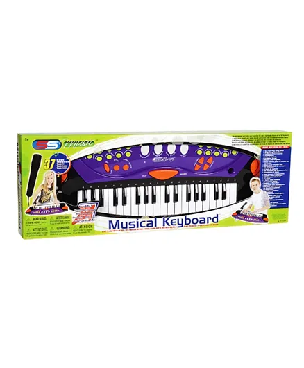 Supersonic My First Keyboard With Mic Battery Operated - Multicolour