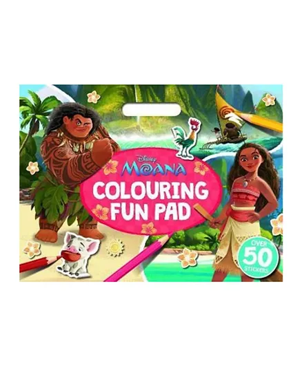 Disney Moana Colouring Fun Pad - English