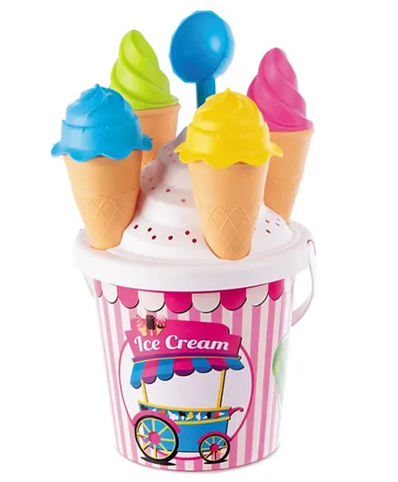 Mondo Bucket Ice Cream Multicolor - 17cm