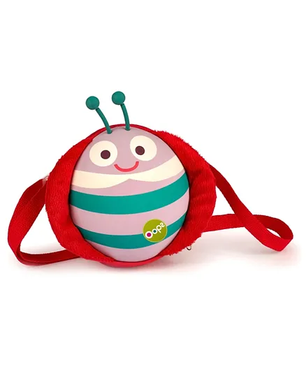 Oops My Oval Bag Ladybug Red - 13 Inches