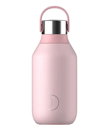 Chilly's Series 2 Stainless Steel Bottle Blush Pink - 350mL
