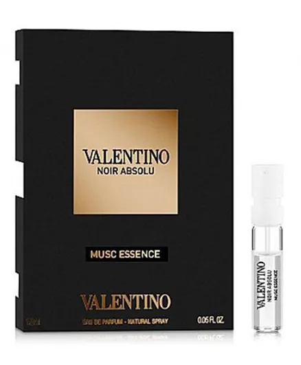 Valentino Noir Absolu Musc Essence EDP Vials -  1.5mL