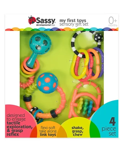 Sassy My First Toys Sensory Toy Gift Set
