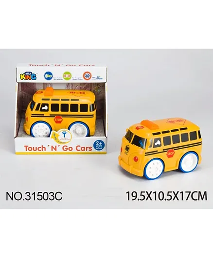 Rollup Kids Touch & Go Public Transport Vehicle 31503C - Yellow
