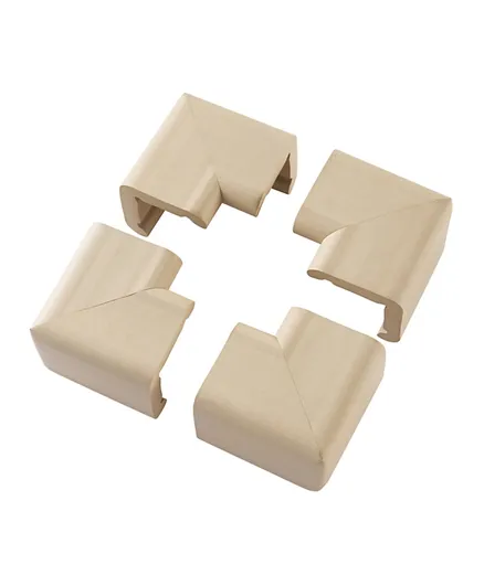 Clevamama X Large Corner Cushions Pack of 4 - Brown
