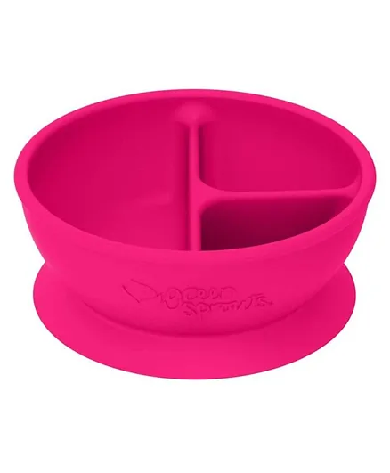 Green Sprouts Learning Bowl -  Pink
