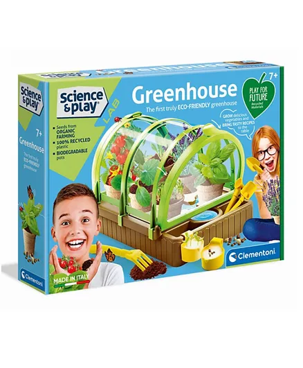 Clementoni Science & Games Greenhouse Playset