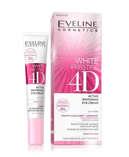 EVELINE White Prestige 4D Whitening Eye Cream - 15mL