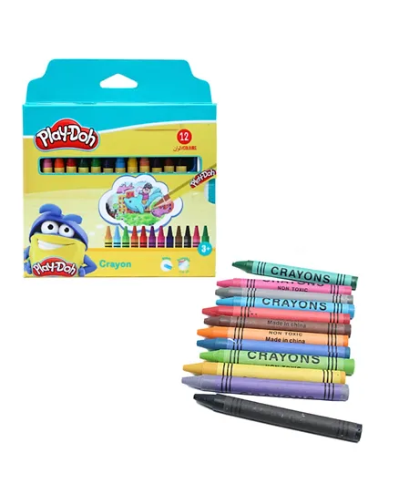 Play-Doh Color Crayons - 12 Pieces