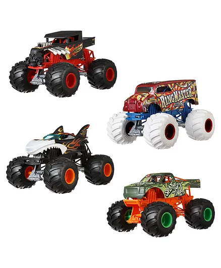 HW Monster Trucks 1:24 Assmt HW Monster Trucks 1:24 Assmt