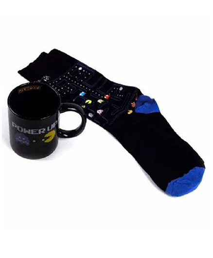 Pac-Man Power Up Mug And Socks Set - 300mL